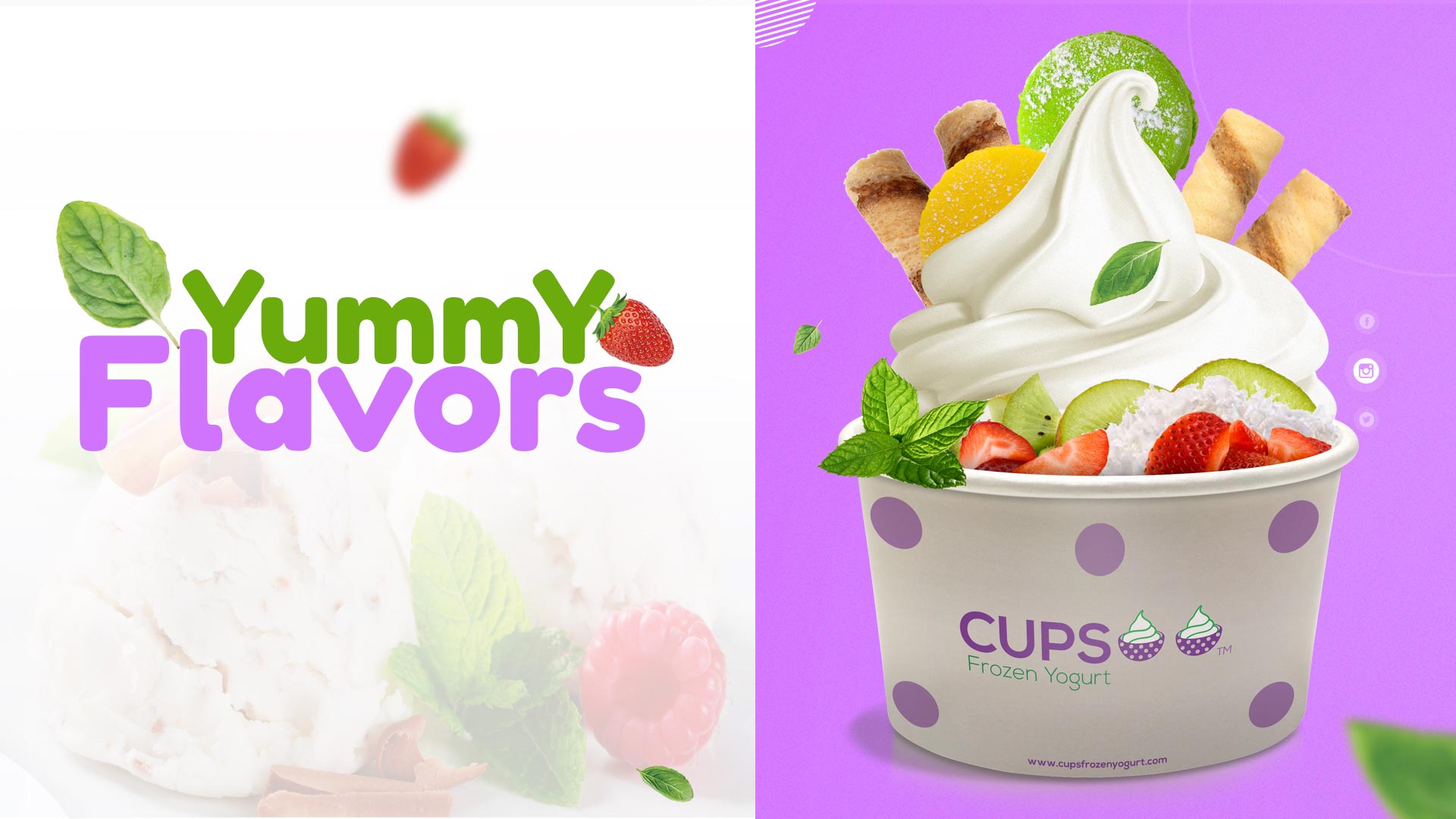 Yogurt Cups Frozen Yogurt