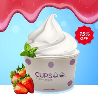 Frozen Yogurt/Soup Cup 16 oz- Red (1000/case)